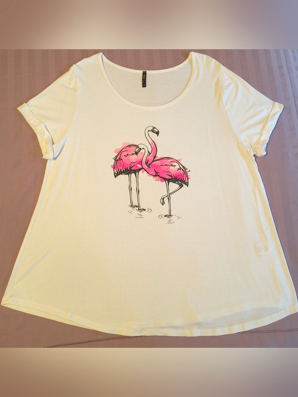 Flamingo T-Shirt Size 2X Edista LA